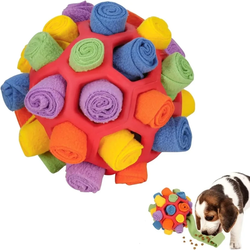 Interactive Dog Puzzle Toy, Sniffing Ball for Hiding Treats 1005011649812436