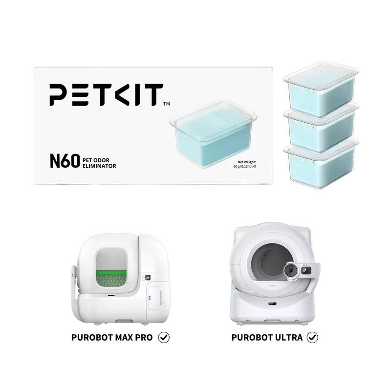 Petkit Pet Cat Litter Box Odor Eliminator N60 Exclusive for PUROBOT Ultra Self-Cleaning 1005011652912143