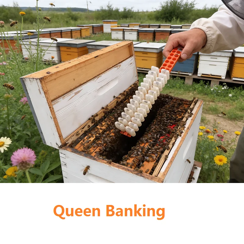 Queen Banking JZBZ Shipping Bar Queen Bee Frame Transport Box Moving Isolator Protection Case Queen 1005011657672435