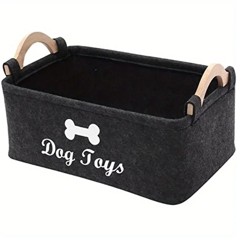 Felt Pet Toy Box, Dog Toy Box, Storage Basket Box - Perfect for Organizing Pets 1005011662343282