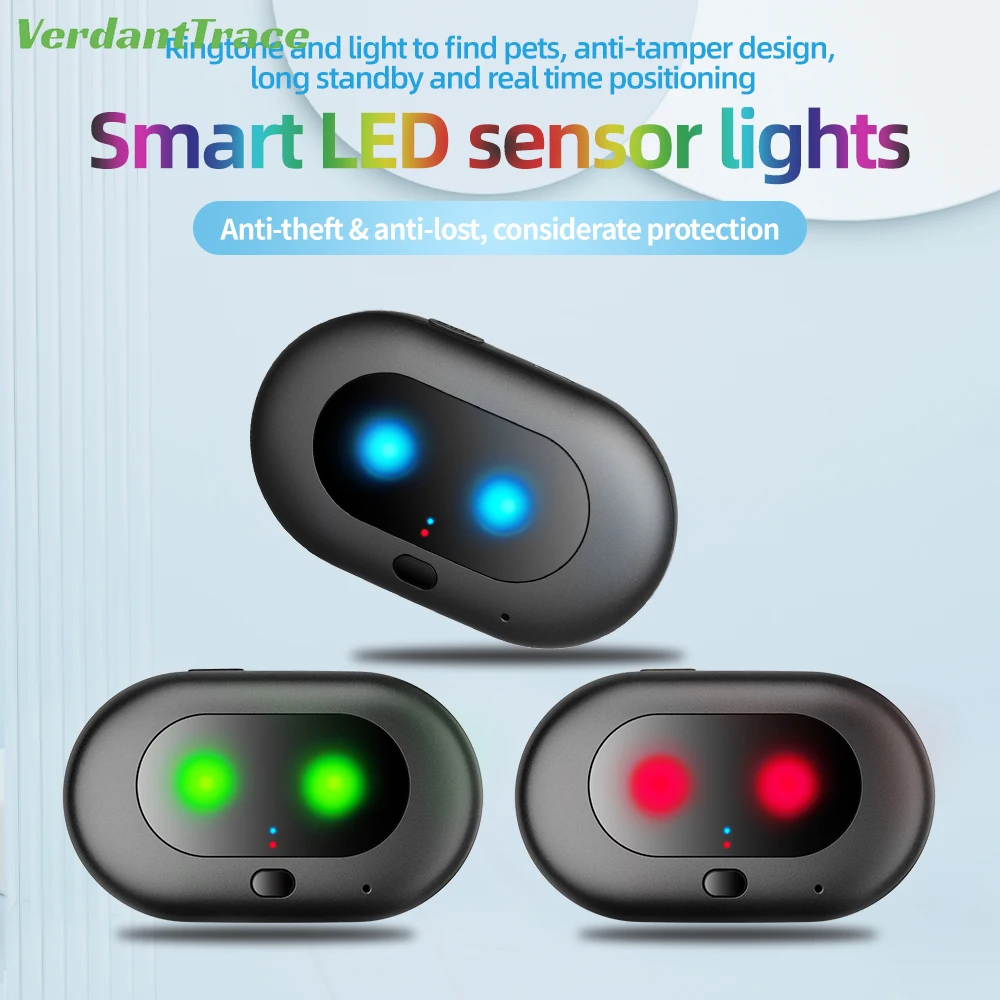 GPS Pet Tracker for Dogs and Cats Real-Time Location Geo-Fence Alert LED Light SOS Button (4G) 1005011665110637