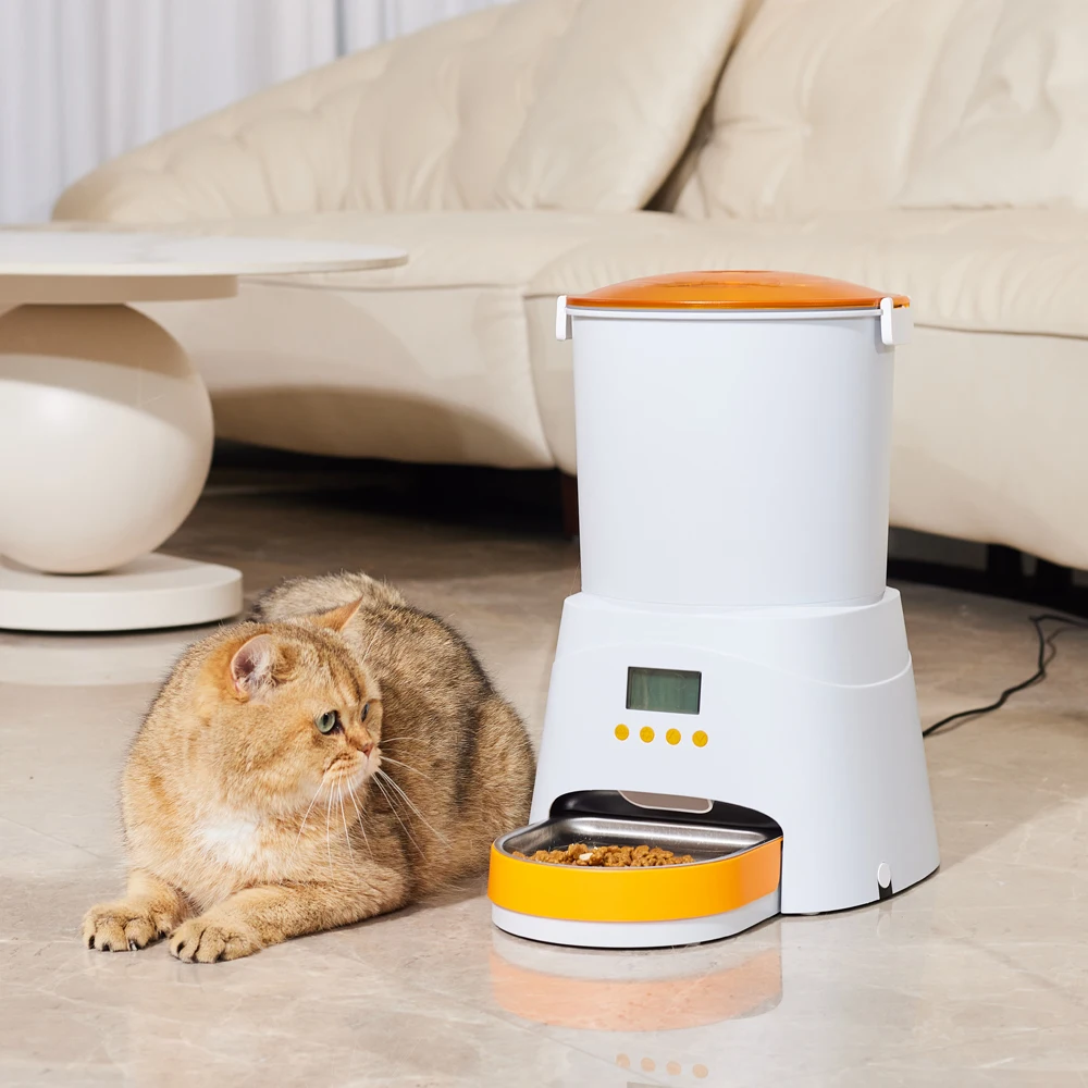 Pepper Pet One Touch Vacuum Feeder, Timer Feeding, App Remote Setting, Keep Food Fresh 1005011672061326