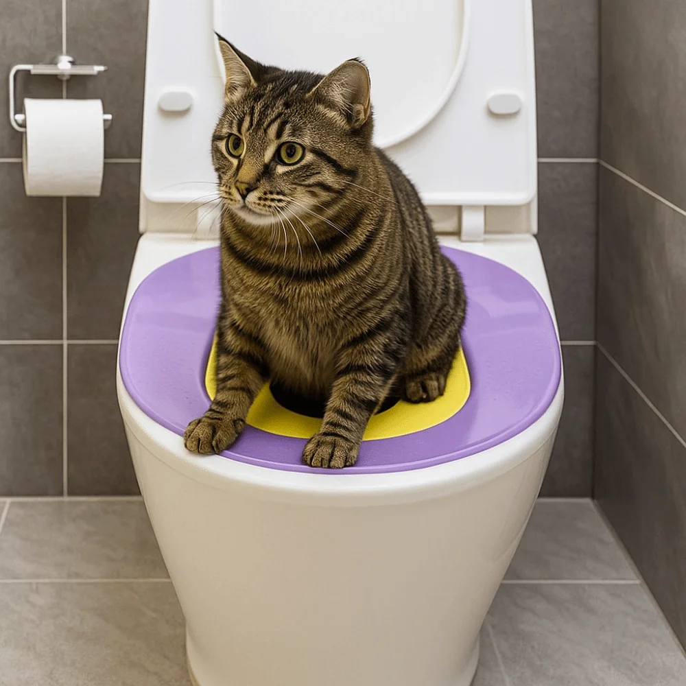 Portable Pet Toilet Trainer Removable Non-Slip Cat Training Washable Weight-Supporting Urinal Potty 1005011678682092