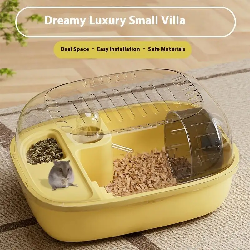 Z. Luxury Large Capacity Hamster Golden Hamster Cage Habitat Villa Large 2-Layer Platform Cage 1005011689912965
