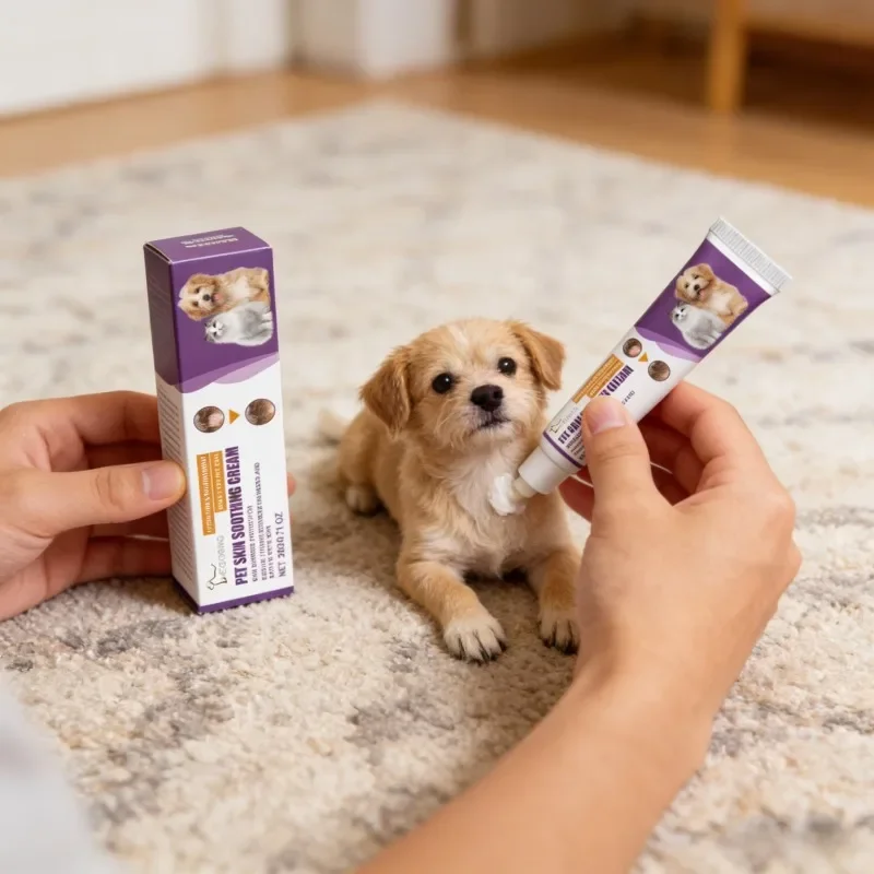 Pet Skin Care Cream Dry Itchy Skin Relief Soothing Anti Itch Lotion Allergy Treatment Hot Spot 1005011697790205