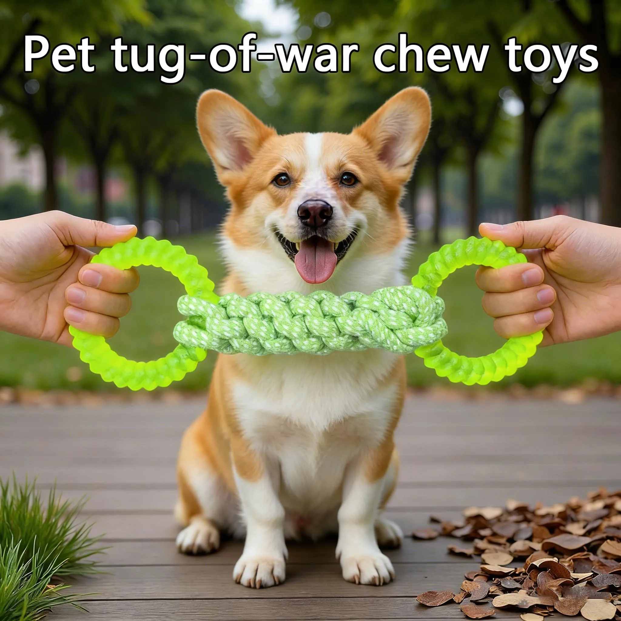 Pet Chew Tug Toys Interactive Dog Rope Toys 1005011700024397
