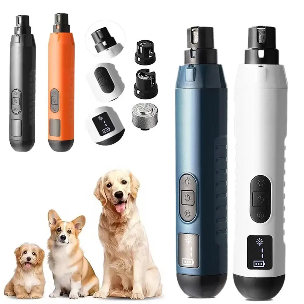 Electric Pet Nail Grinder 5 Speed, Low Noise, Rechargeable For Dogs & Cats 1005011700488371