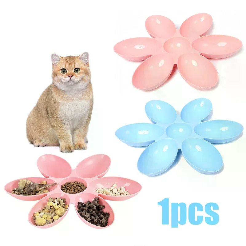 Cat Bowl Multi Petal Food Baby Milk Special Functional and Dog Upgrade Pet Lunch Time 1005011723509554