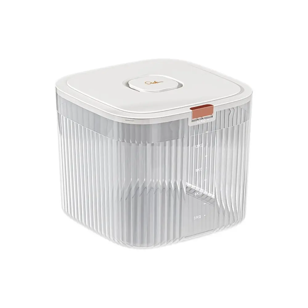 Flip Cover Dog Food Storage Container Transparent Large Capacity Cat Dry Food Box Plastic Sealed 1005011724446689