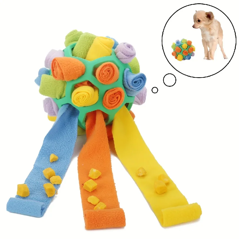 Interactive Dog Toy, Sniffing Ball for Hiding Treats (1pcs) 1005011731042613