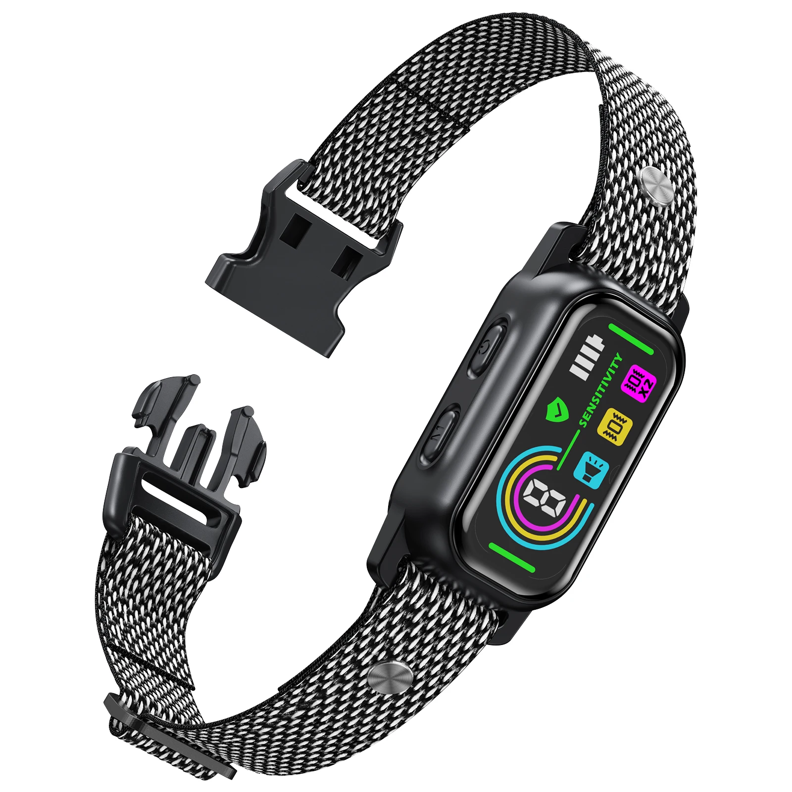 Dog Bark Collar for Large Medium Small 8-150lbs Rechargeable Training with 8 Sensitivity 4 Modes 1005011743074500