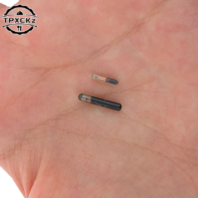 125KHZ/134.2KHZ 2.12*12mm/1.25*7mm Microchip Animal RFID Tag with EM4305 Chip ISO11784/5 FDX-B 1005011744694293