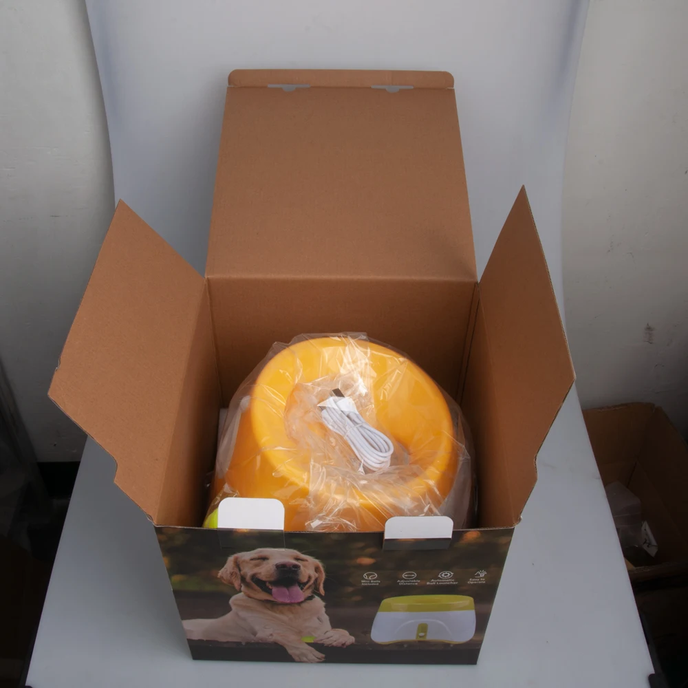 Automatic Ball Launcher for Dogs Interactive Puppy Pet Ball Outdoor Thrower Fetch Machine 1005011748947882