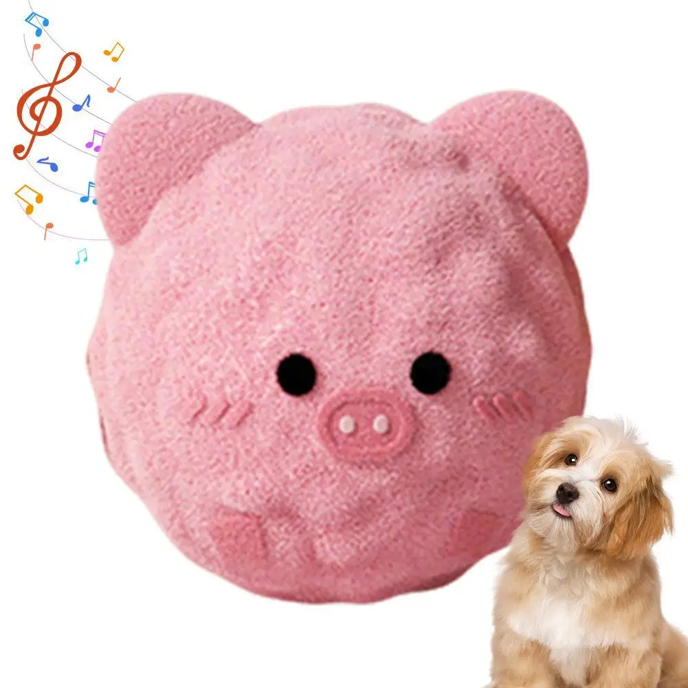 Dog Chew Toy Funny Interactive Bouncy Ball Cute Cartoon Pet Teeth Grinding Ball For Small Medium 1005011750568815