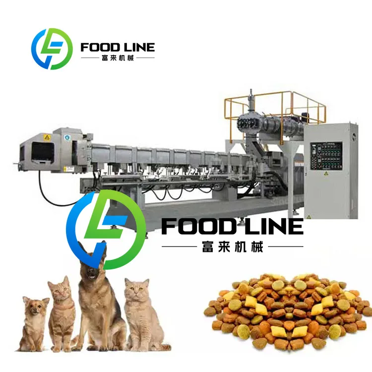 Fully Automatic Dry Dog Food Processing Production Line Dog Pet Extruded Food Making Machine Dry 1005011751519144
