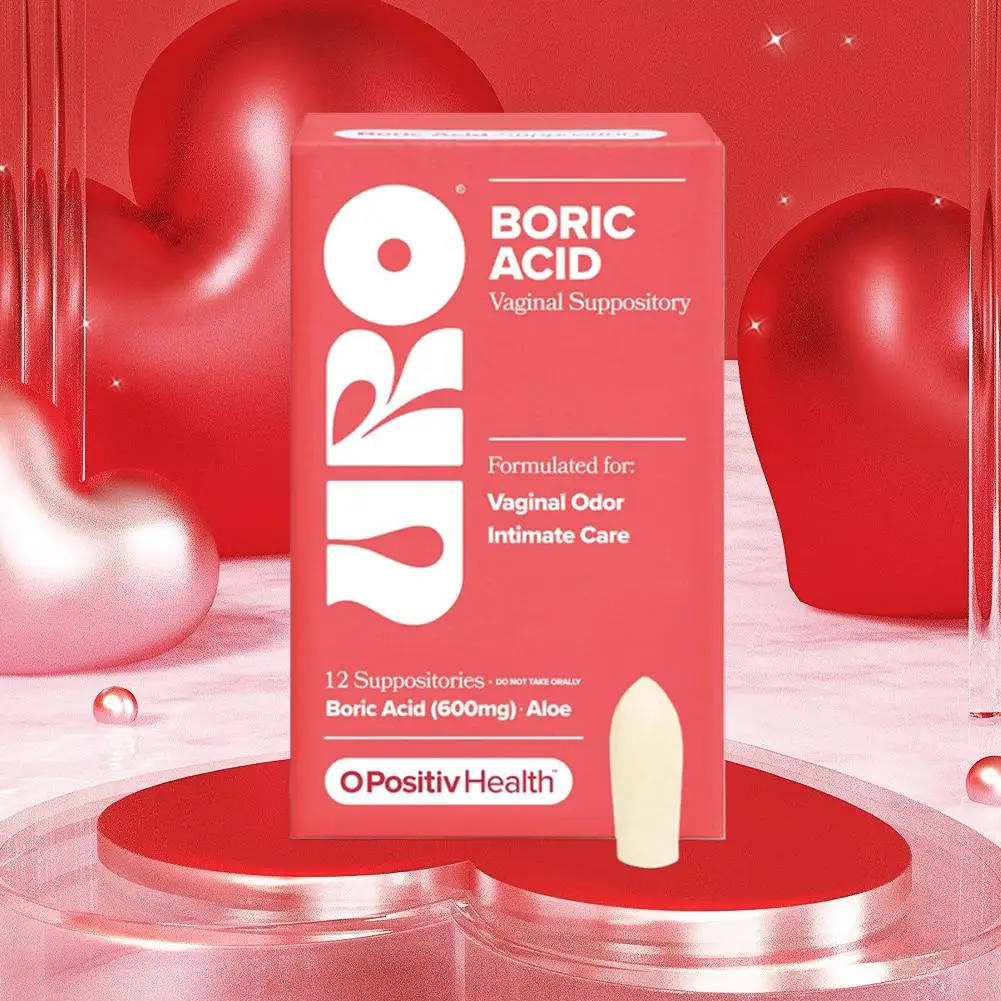 Feminine Probiotic & Vaginal Care Combo 60 Capsules Probiotics + Boric Acid Suppositories Digestive 1005011754755270