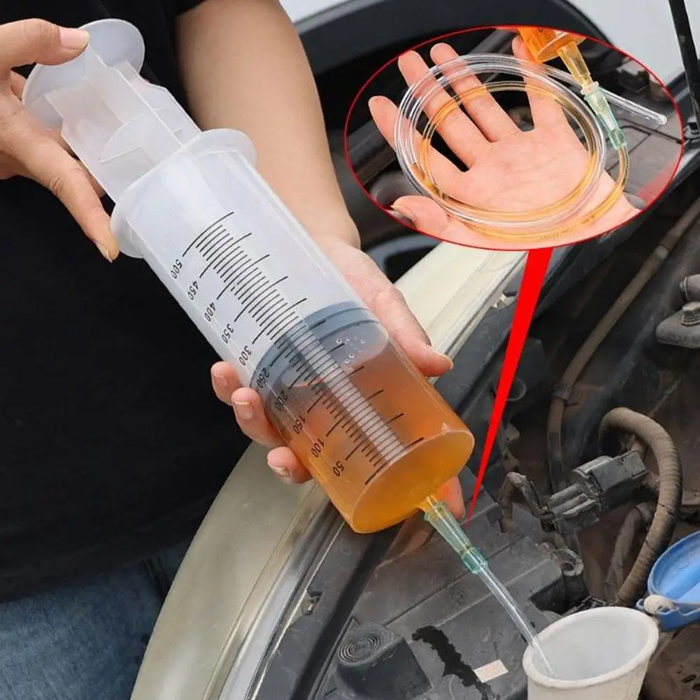Multifunctional Car Oil Pump Syringe 500Ml Reusable Syringe With 1M Hose Syringe Oil Pump Pet 1005011761227569
