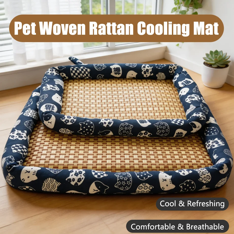 Dog and Cat Ice Cushion Summer Small and Medium Cat Sofa Cool Wear Pads Pet Bed Comfortable 1005011778558165