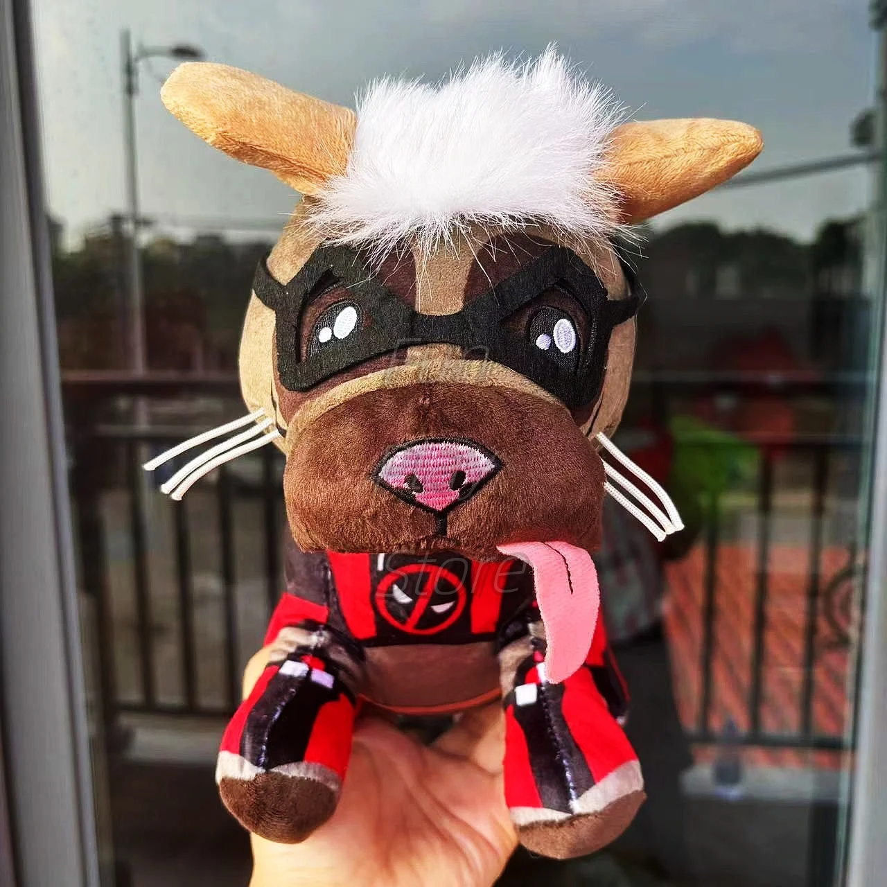 Stuffed Wolvrine Deadpool Dog Pool Plush Moive Periphery Plushie Doll Ornaments (25CM) 1005011783098698