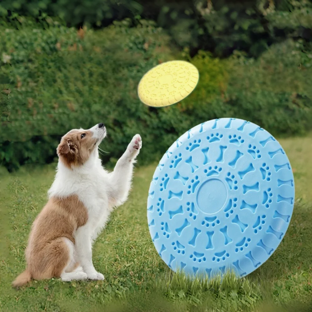 Durable Flying Disc for Medium/Large Dogs: Chew-Proof Fetch & Training Frisbee 1005011783405760