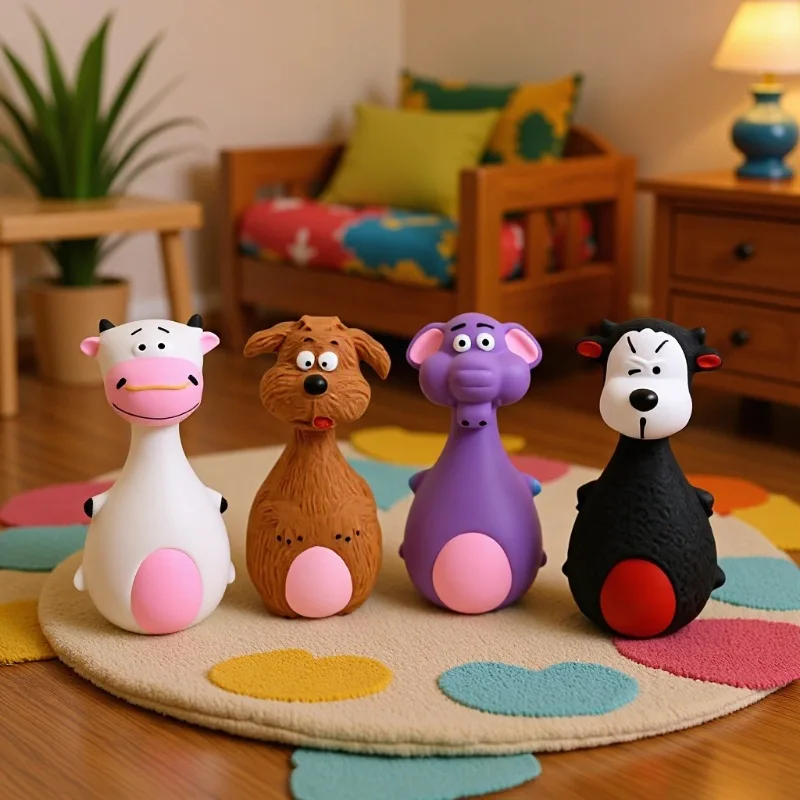 Pet Interactive Throwing Chewing Toys Bite Resistant Dog Play Toys Teeth Cleaning Training Toy 1005011784981931