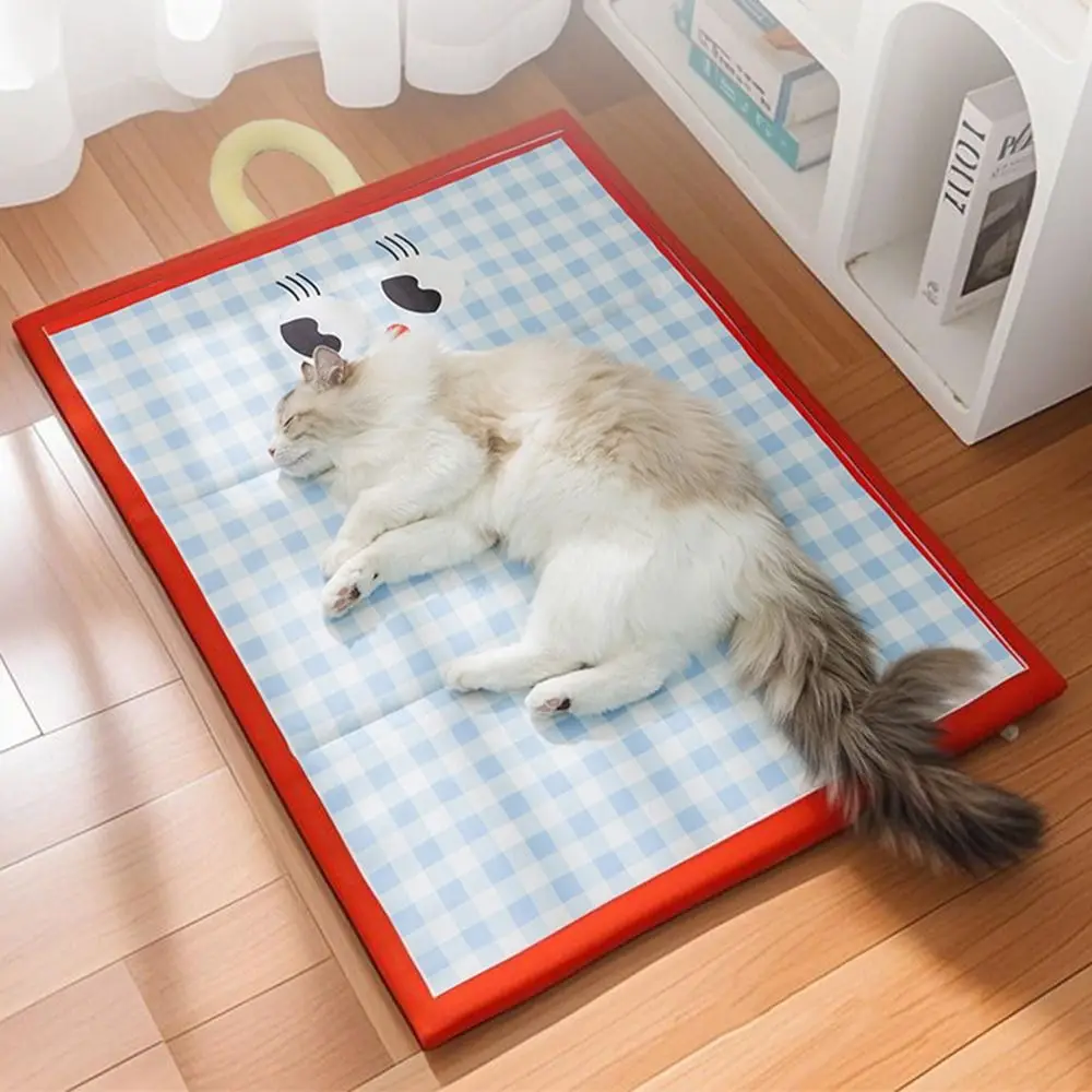 Floor Mat Cartoon Pet Cooling Mat Keep Cooling Ice Gel Dog Cat Sleeping Pad anti-scratch Household 1005011789696799