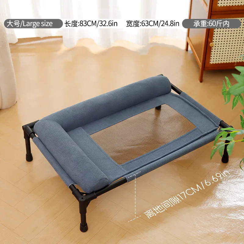 Dog Cat Elevated Bed Breathable Mesh Pet Cot Summer Cooling Bed Moistureproof Pet Nest Pet Elevated 1005011796256115