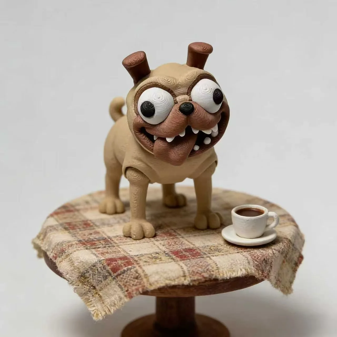 A 3D Printed Dog Statue Collectible, Versatile Room Decoration, Desktop Ornament, Figurine 1005011798025314