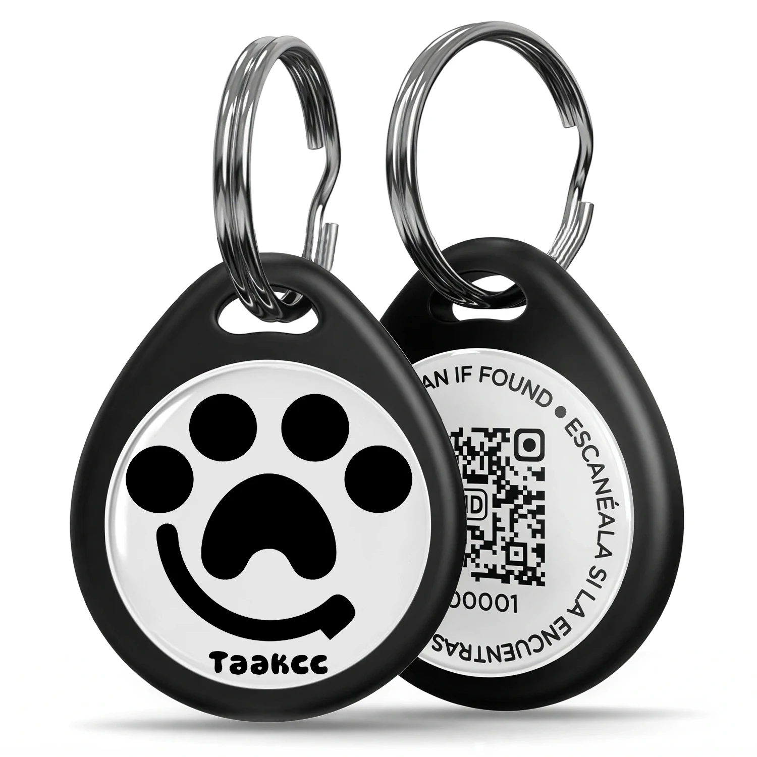 Personalized Pet Tag for Dogs, QR Code Dog Name Tags for Pet Collar, Online Profile 1005011799540789