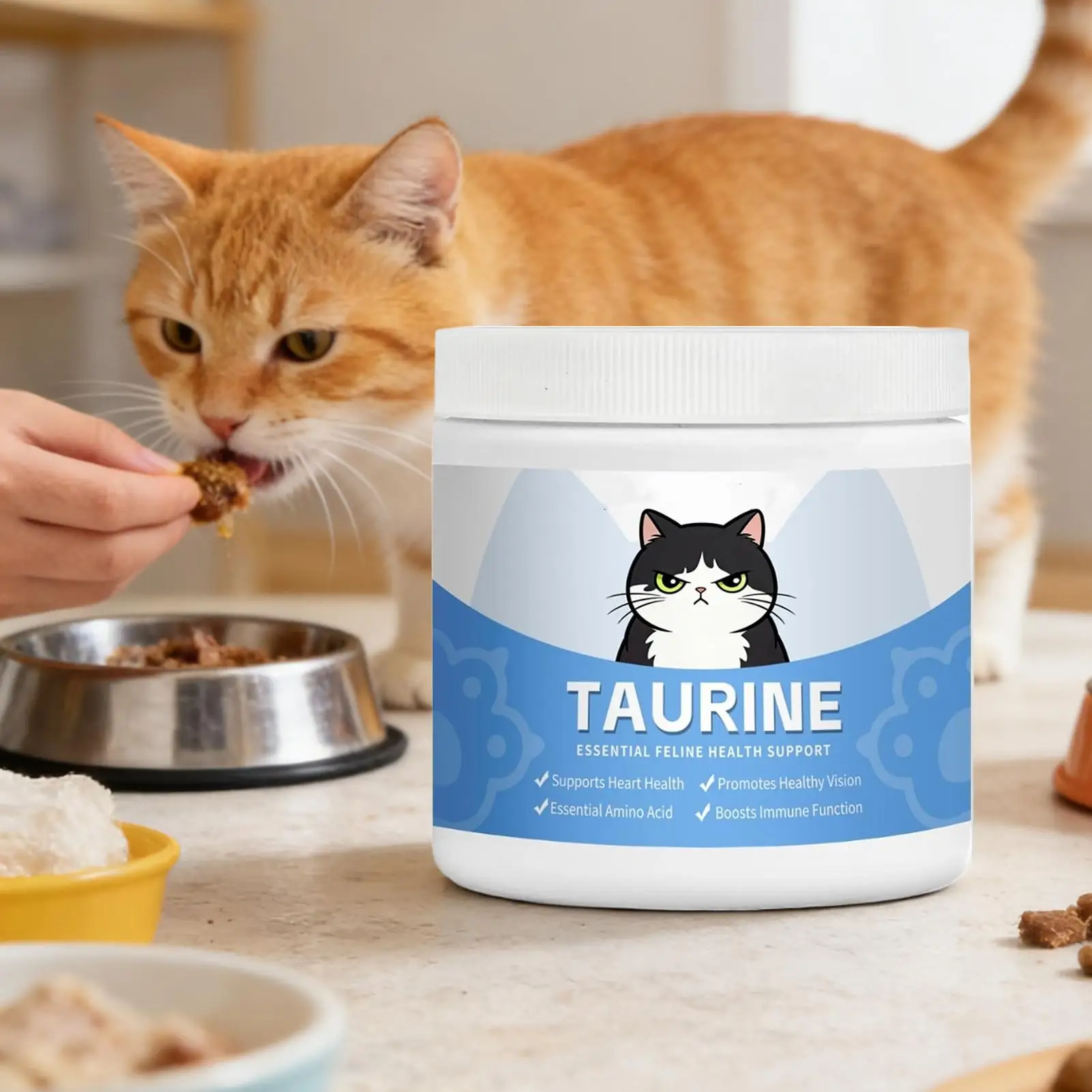 Pet Taurine Powder Maintain Normal Heart Function Protect Visual Function Multivitamin Gentle 1005011804889421