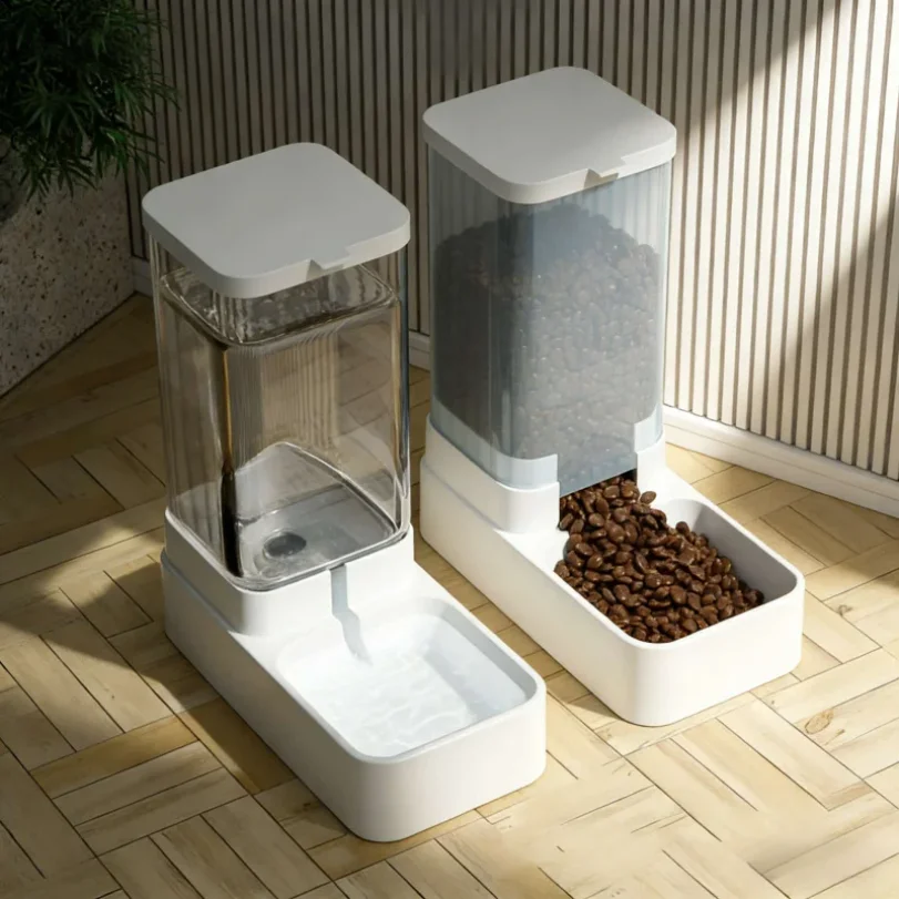 2Packaged Pet Gravity Feeder and Waterer Set for Cats and Dogs 1005011806877562
