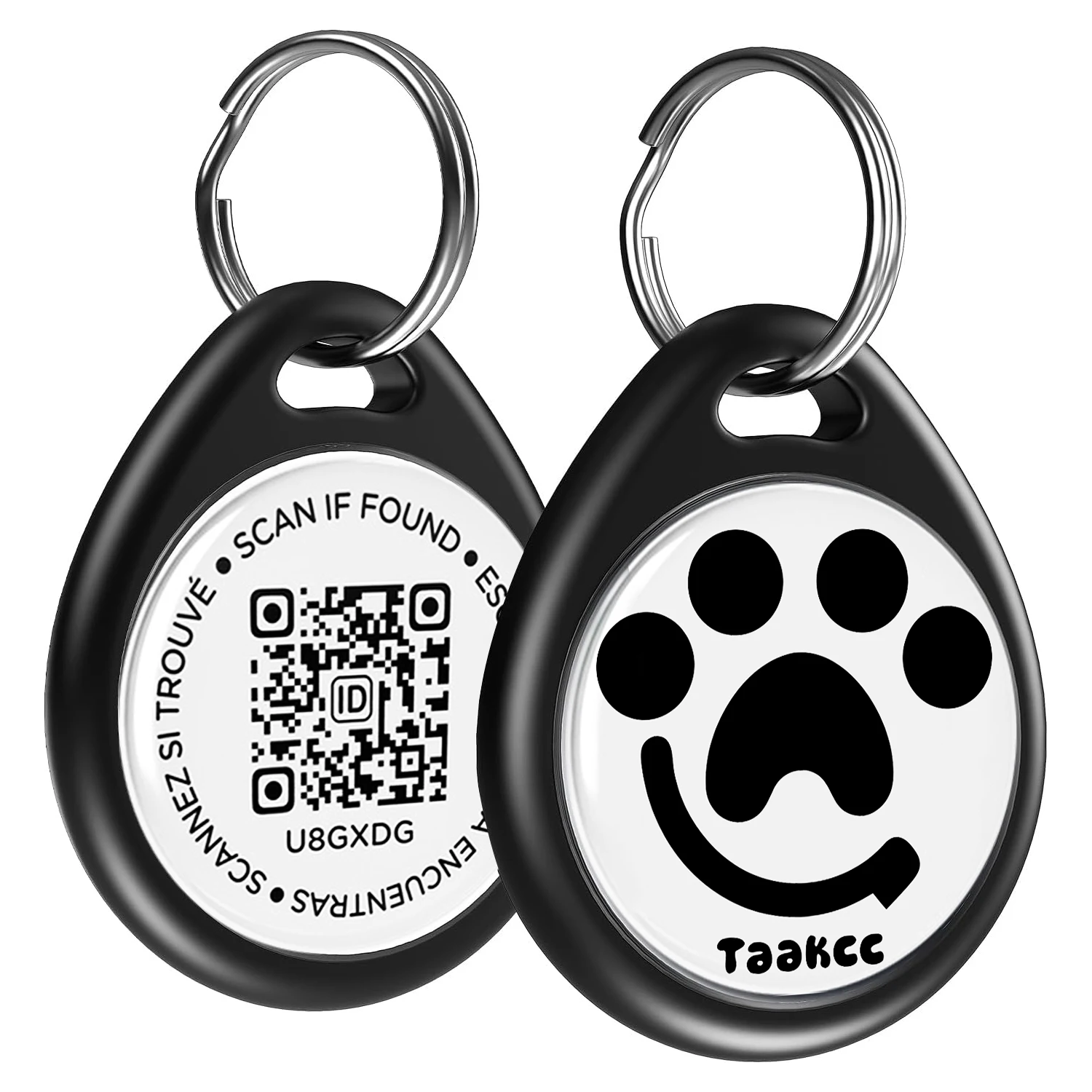 QR ID Pet Tag, ABS Dog Tag with QR Code, Real-Time Scan Alerts, Record Pet Profile 1005011807944554