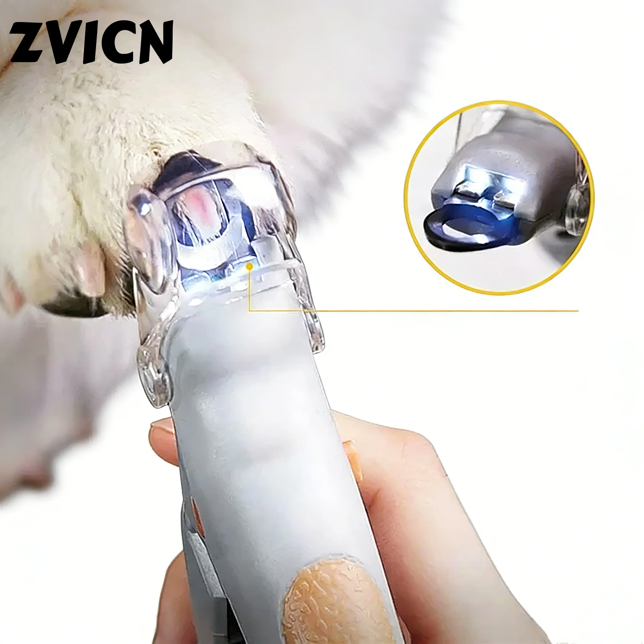 Professional Pet Nail Clipper with LED Light, Dog and Cat Nail Trimmer Tool, Toenail Cutter 1005011812766858