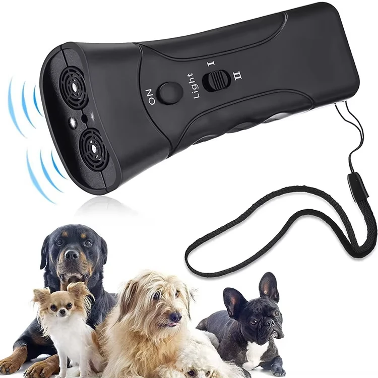 Pet Dog Barking Repeller Training Device LED Ultrasonic Anti Bark Stop Trainer No Battery 1005011813730834