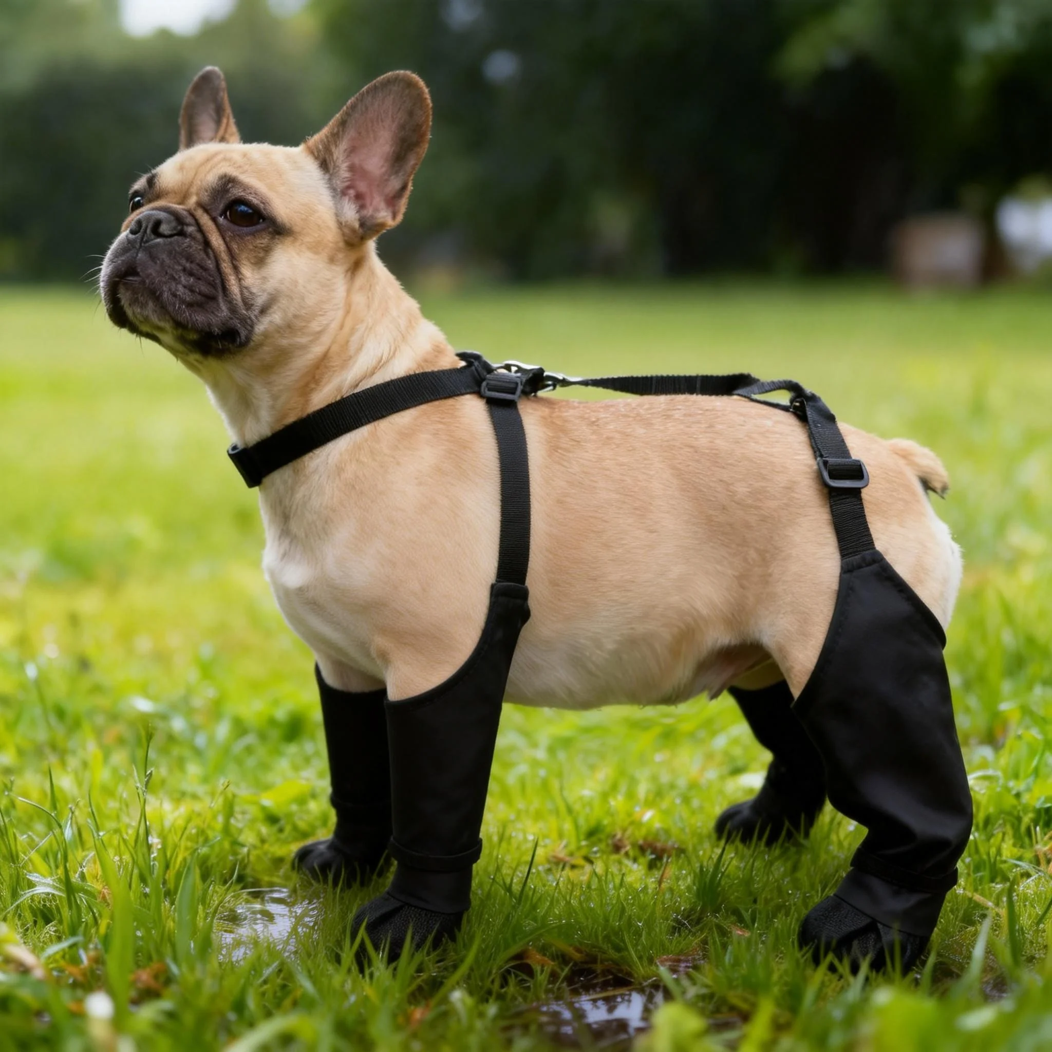 Waterproof Dog Boots Anti-Slip Dog Shoes Pet Paw Protector Dog Rain Booties Dog Outdoor Sock Shoes 1005011813953419