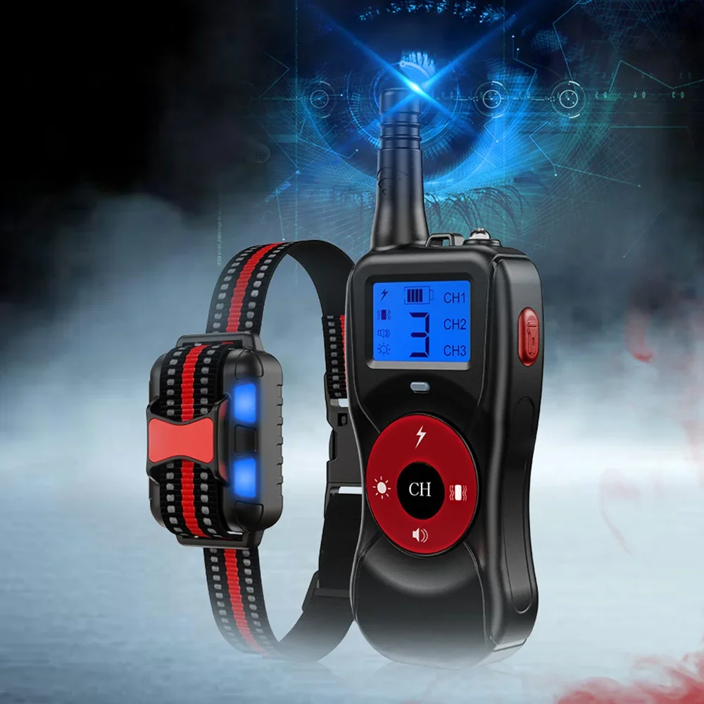 Remote Control Dog Training Collar 800m Electronic Device Professional Bark 3 Training 1005011815548150