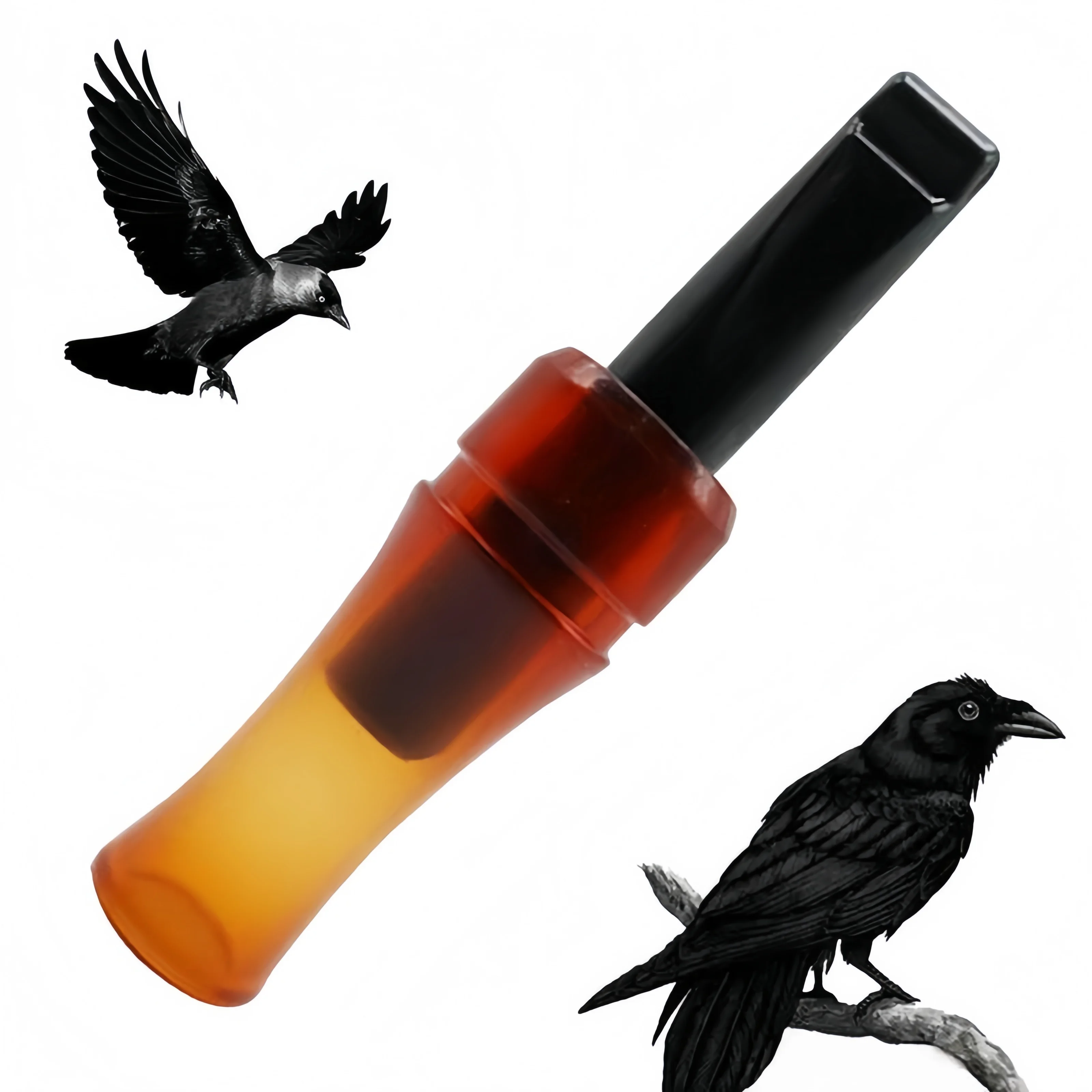 Realistic Crow Call Whistle for Hunting – Authentic Bird Caller That Attracts Crows – Effective 1005011820724239