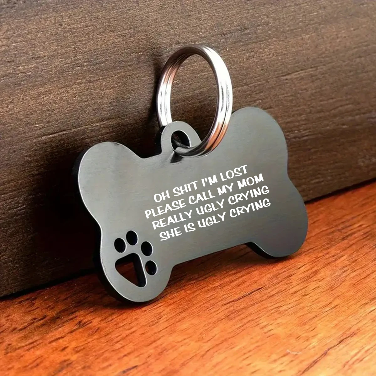 Carved Dog Tag, Double-Sided Carved Nameplate, Customized Collar Tag, Personalized Cat Tag (1pc) 1005011822567132