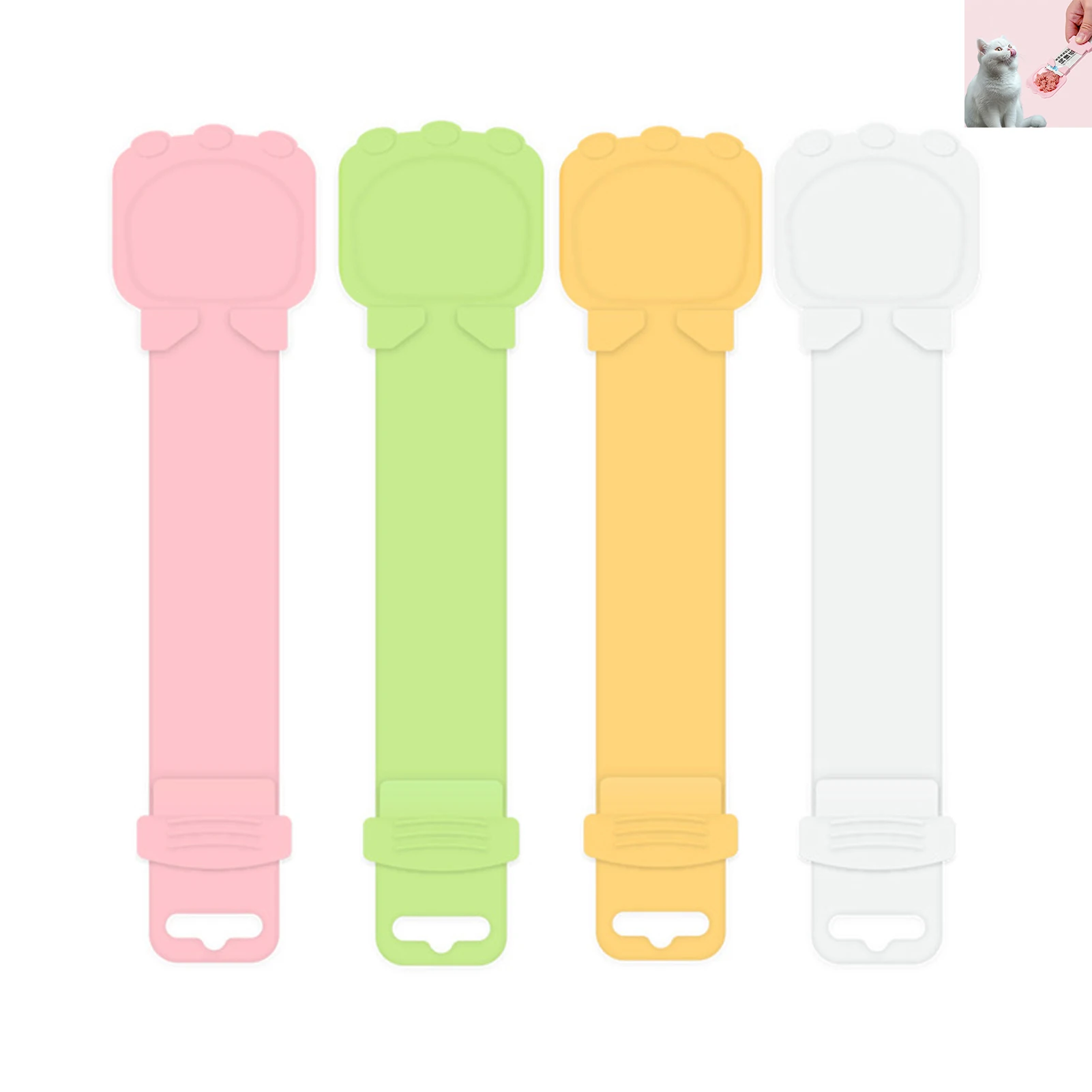 Cat Treat Dispenser Snacks Spoon Pet Food Feeder Tools Portable Cat Treat Bar Set Special spoon for 1005011822861025