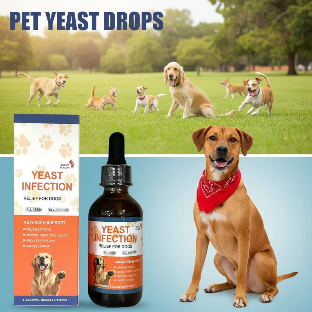 60ml Pet Yeast Drops for Dogs And Cats 1005011822944408
