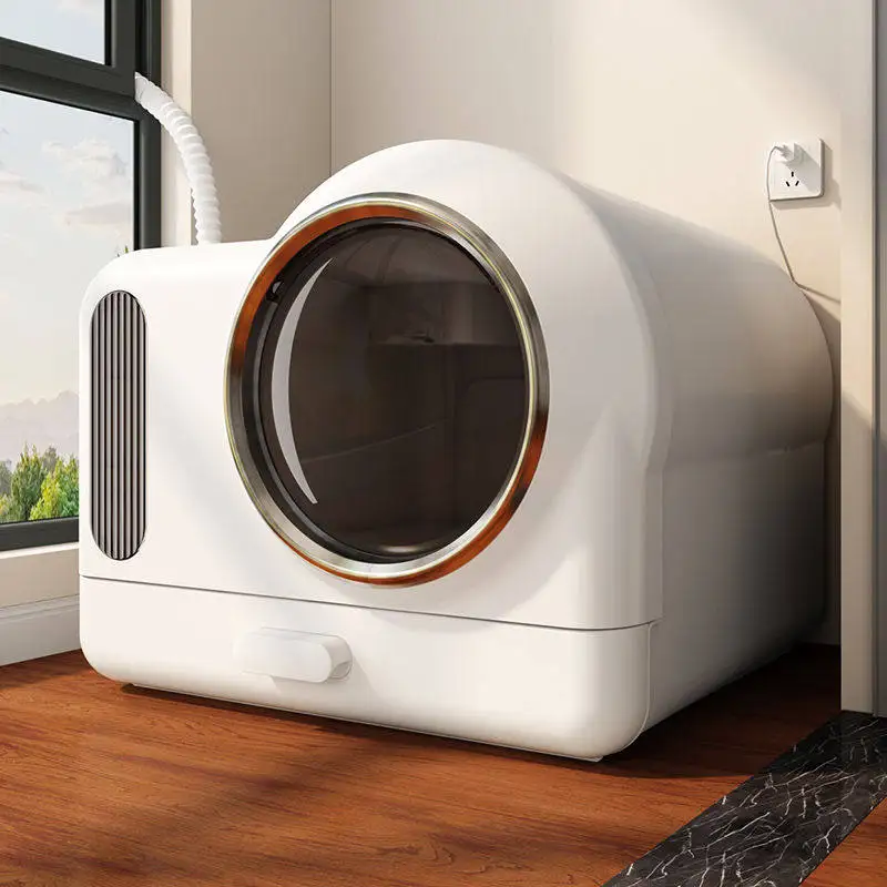 Smart Fresh Air Cat Litter Box, Automatic Deodorization Oversized 1005011824994326