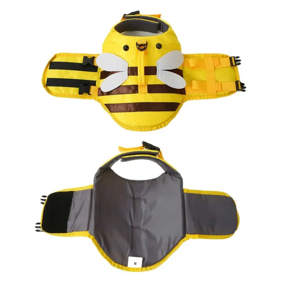 Practical Little Bee Pet Dog Life Jacket Breathable Adjustable Dog Swimming Clothes Soft Pet Life 1005011827559051