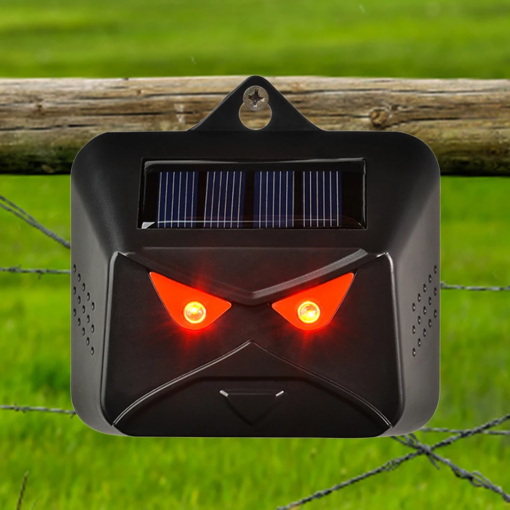 1000mAh Pet Dogs Repeller IP44 Waterproof Animal Deterrent Red Light Drive Dual Mode Power Supply 1005011833830374
