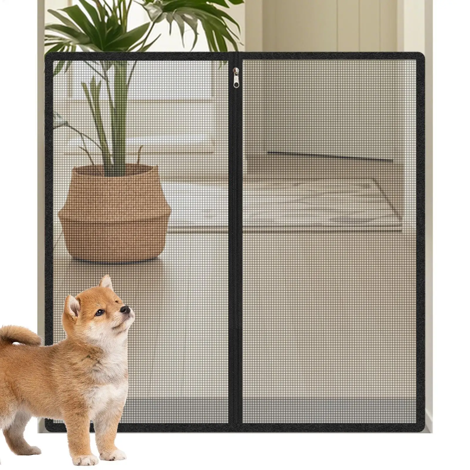 No-Drill Pet Fence, Pet Stair Gate, Cat and Dog Pet Gate, Escape Prevention Fence, Suitable for Dogs 1005011838247840