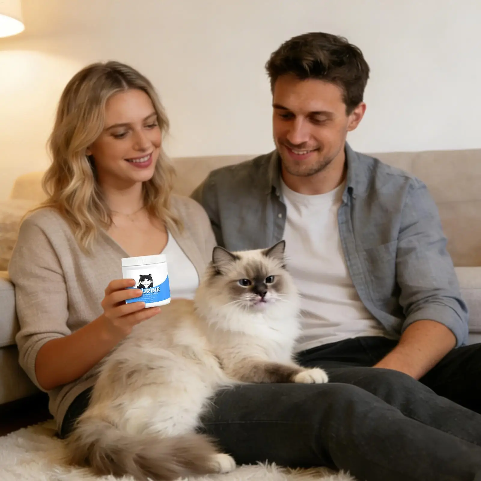 Cat Nutritional Supplement Heart Support Organic Powder Immune System Support Kitten Powder (200ml) 1005011844841423