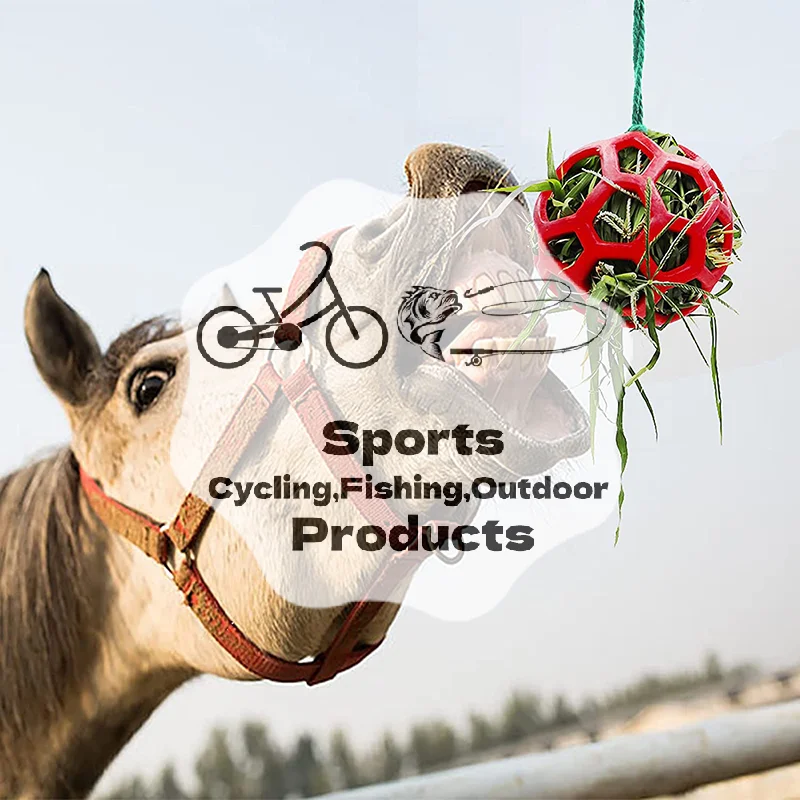 Horse Treat Ball Hay Feeder Toy Ball Hanging Feeding Toy for Horse Horse Goat Sheep Relieve Stress 1005011845051367