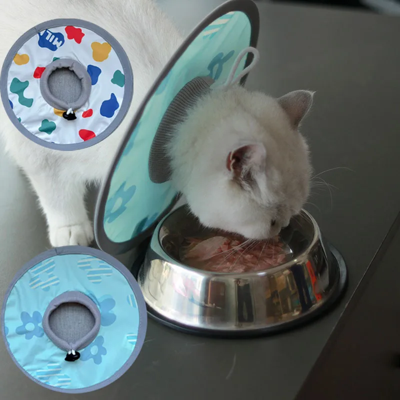 Pet Elizabethan Collar Waterproof Adjustable Post-Surgery Recovery Collar for Cat Dog Protective 1005011847767054