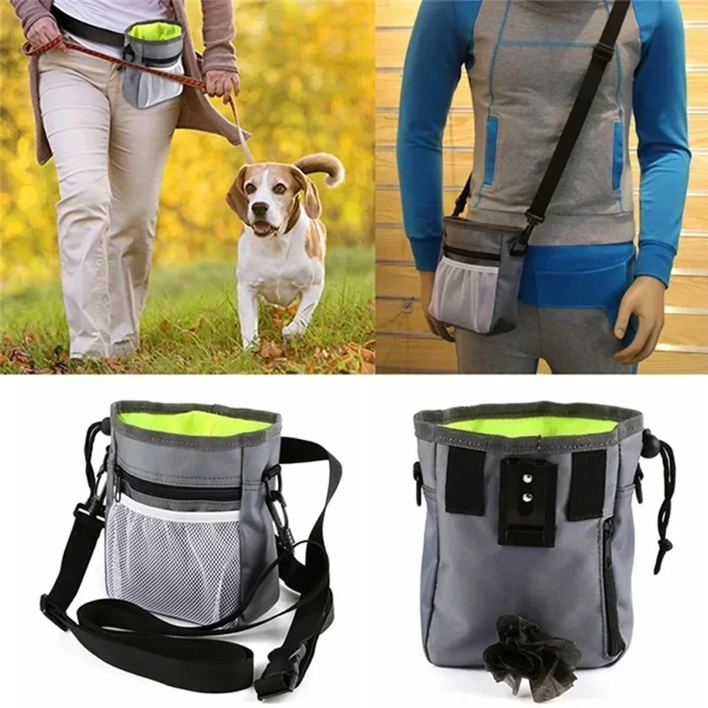 Pet Dog Puppy Training Treat Snack Pet Feed Pocket Pouch Multifunctional Pouch Food Crossbody Bag 1005011849220927