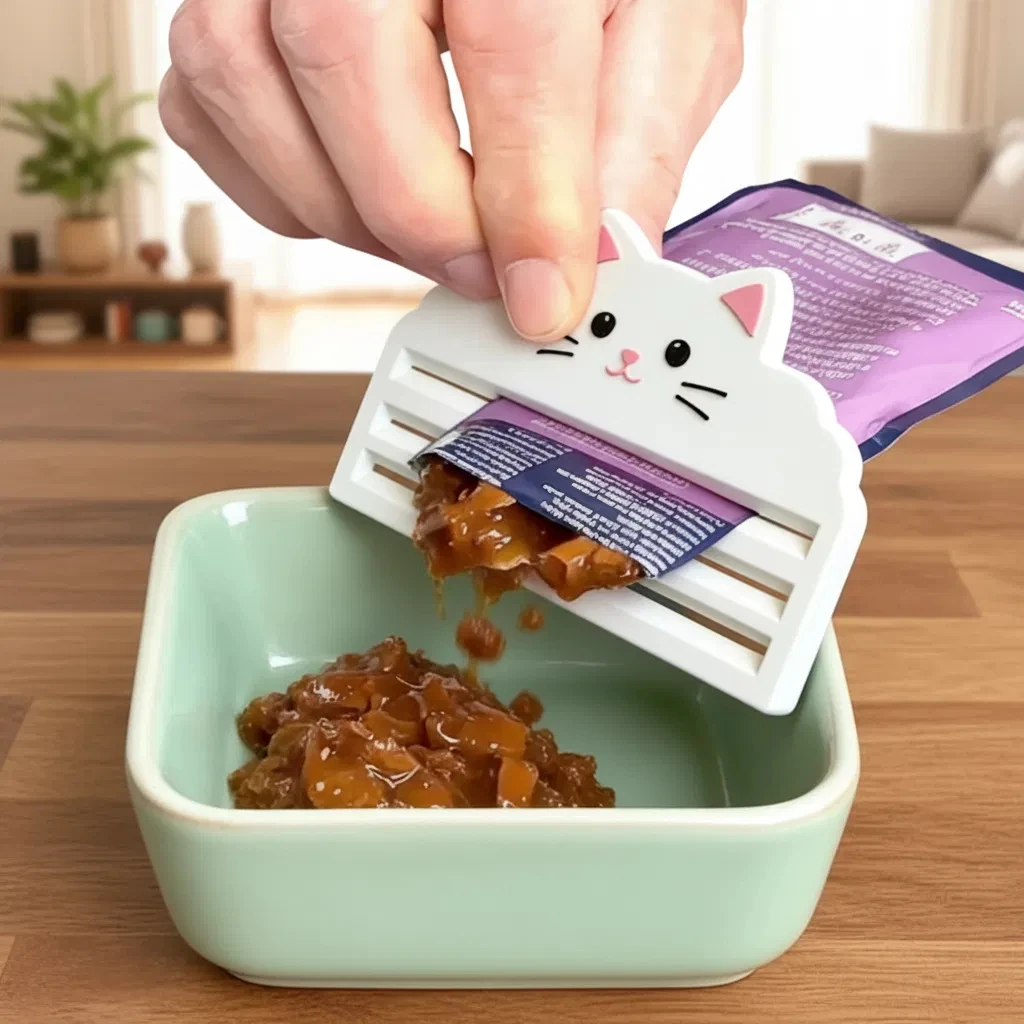 Cat Food Squeezer / Efficiently Extracts Food From Bags / Ensures No Waste / Clean Feeding / Easy 1005011852874945