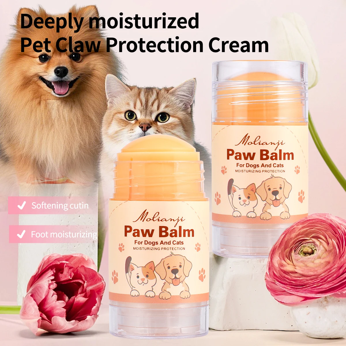Pet Anti Cracking Moisturizing Cream, Paw and Nose Care, Deep Moisturizing 1005011854244688